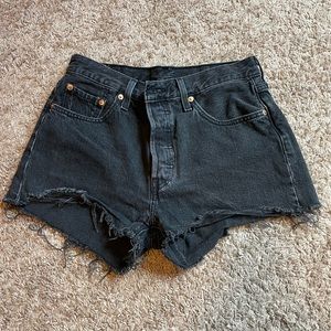 Levi’s 501 Jean Shorts - Black